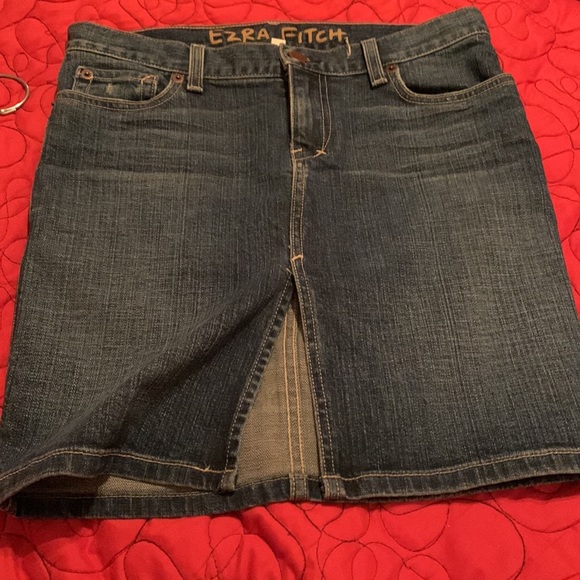 EZRA FITCH woman’s jean skirt - Picture 4 of 8